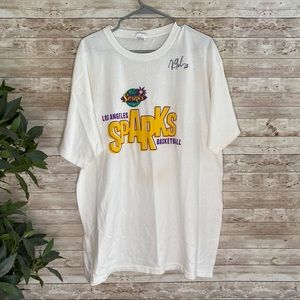Los Angeles Sparks Kristi Toliver Autographed Tee